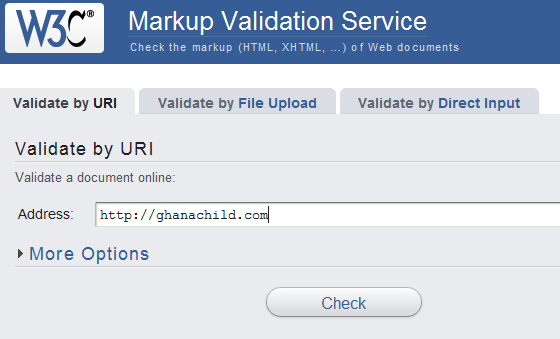w3c markup validation service